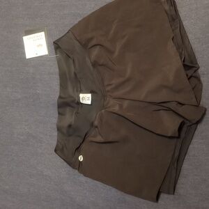 Senita under panel maternity shorts, medium black